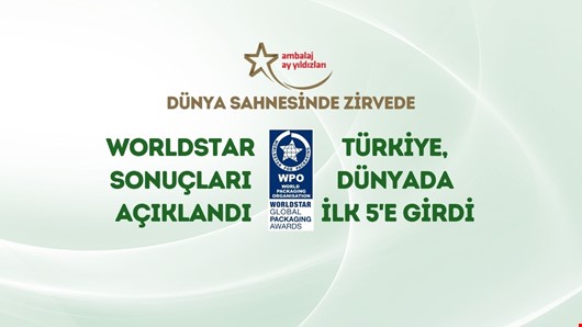 Türkiye 'ambalajın yıldızı' oldu, dünyada ilk beşe girdi