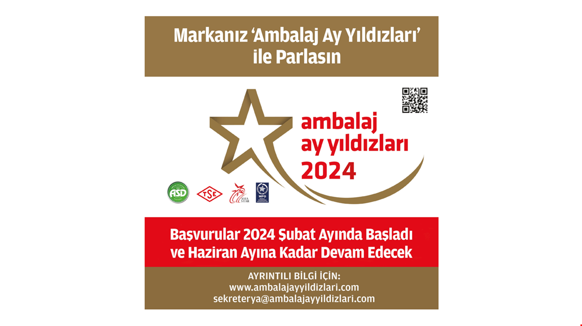 Ambalaj Ay Yıldızları 2024 Başvuruları 1 Şubat'ta Başladı!