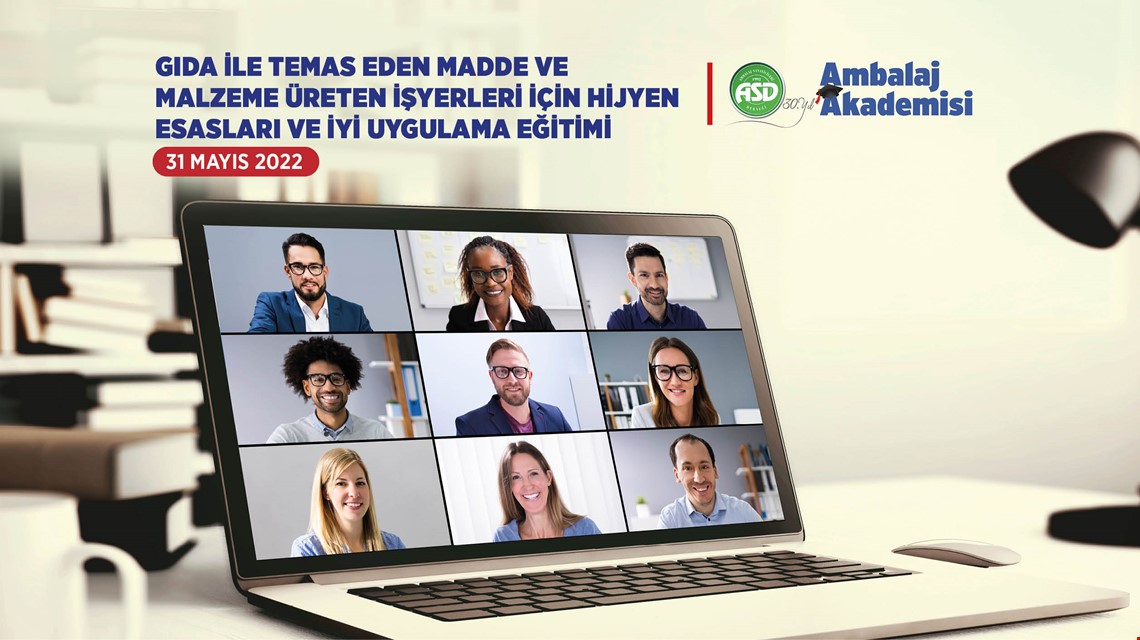 ASD Ambalaj Akademisi Gıda ile Temas Eden Madde ve Malzeme Üreten İşyerleri İçin Hijyen Esasları ve İyi Uygulama Eğitimi - Online